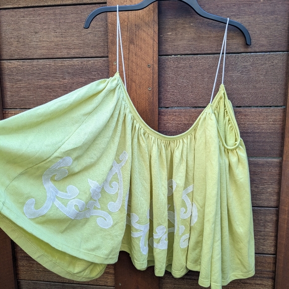 Free People On the Clouds top in Lemon Ivory - Picture 5 of 6